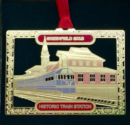 2018 Tree Ornament - Historic Train Station