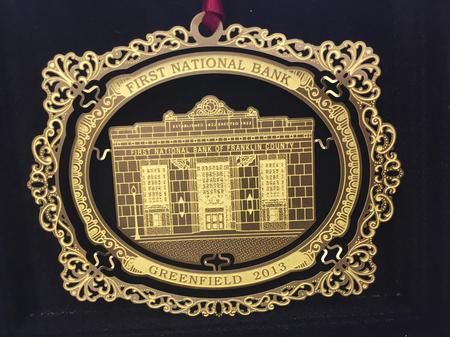2013 Tree Ornament - First National Bank
