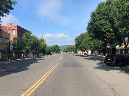 Main Street in Greenfield MA
