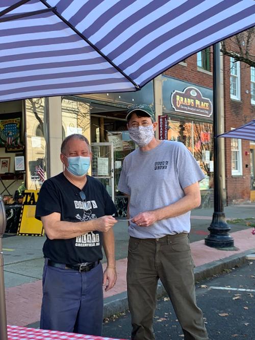 Dan Devine and Bill Baker of the GBA
